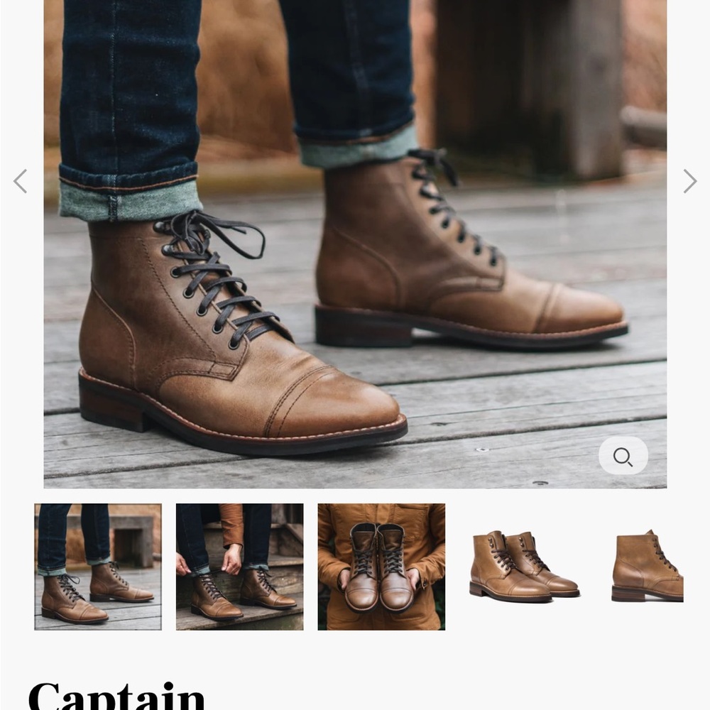 Thursday Boot Company Captain Boots Men Size 9.5